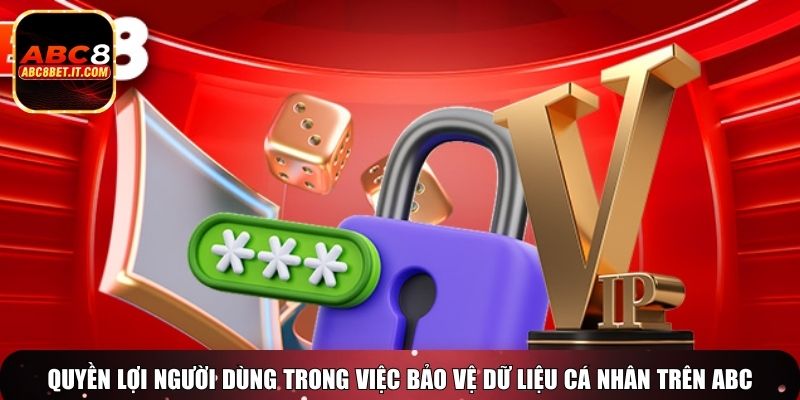 Quyền lợi người dùng trong việc bảo vệ dữ liệu cá nhân trên ABC8